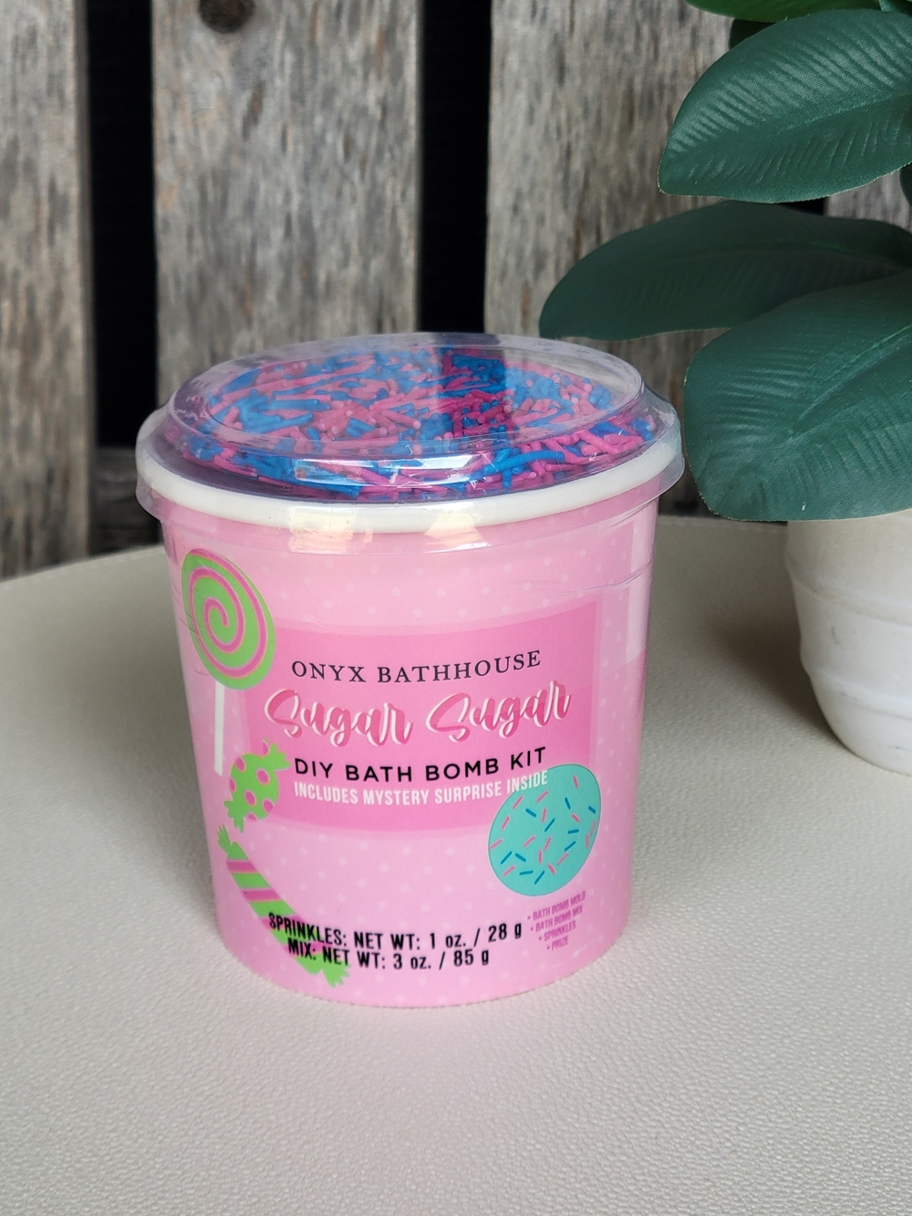Onyx Bathhouse DIY Bath Bomb Bath Soak Kit — Sugar Sugar Includes Mystery Prize - Picture 4 of 4